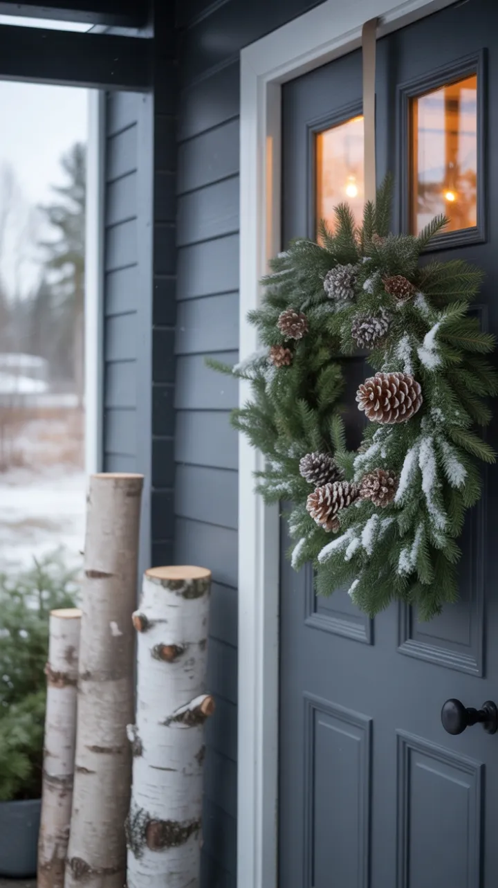 Frosted Evergreens and a Scandinavian Welcome