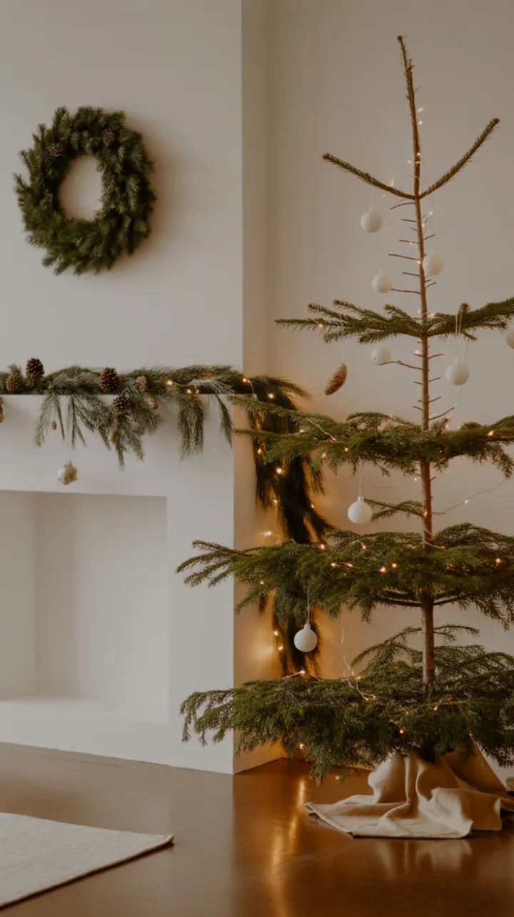 Serene Minimalist Christmas Glow