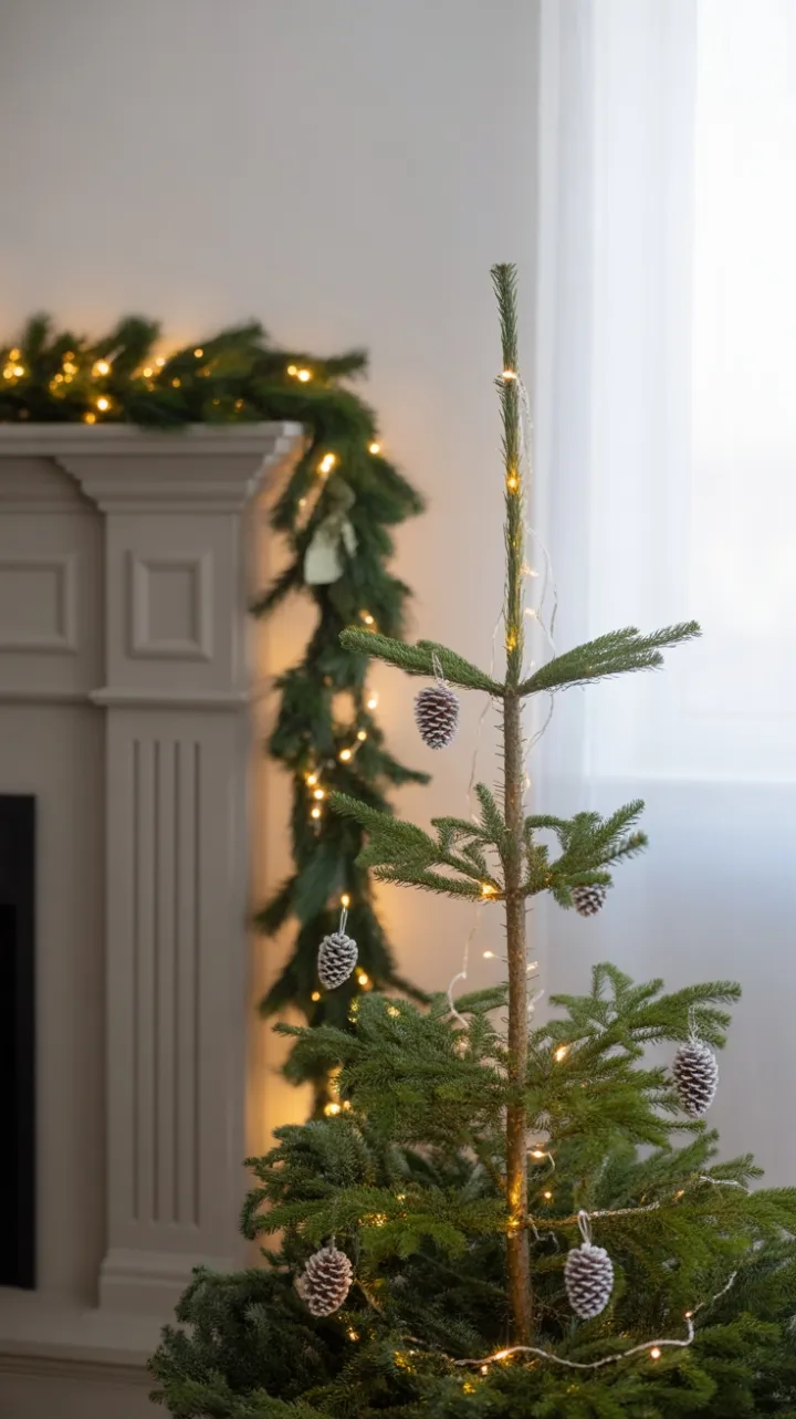 Minimal Christmas Serenity in Soft Light