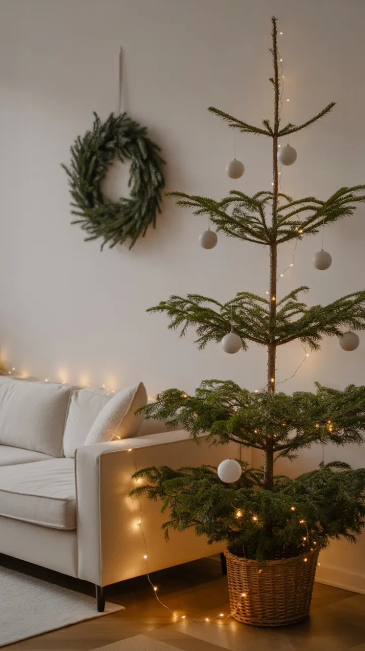 Serene Minimalist Christmas Retreat