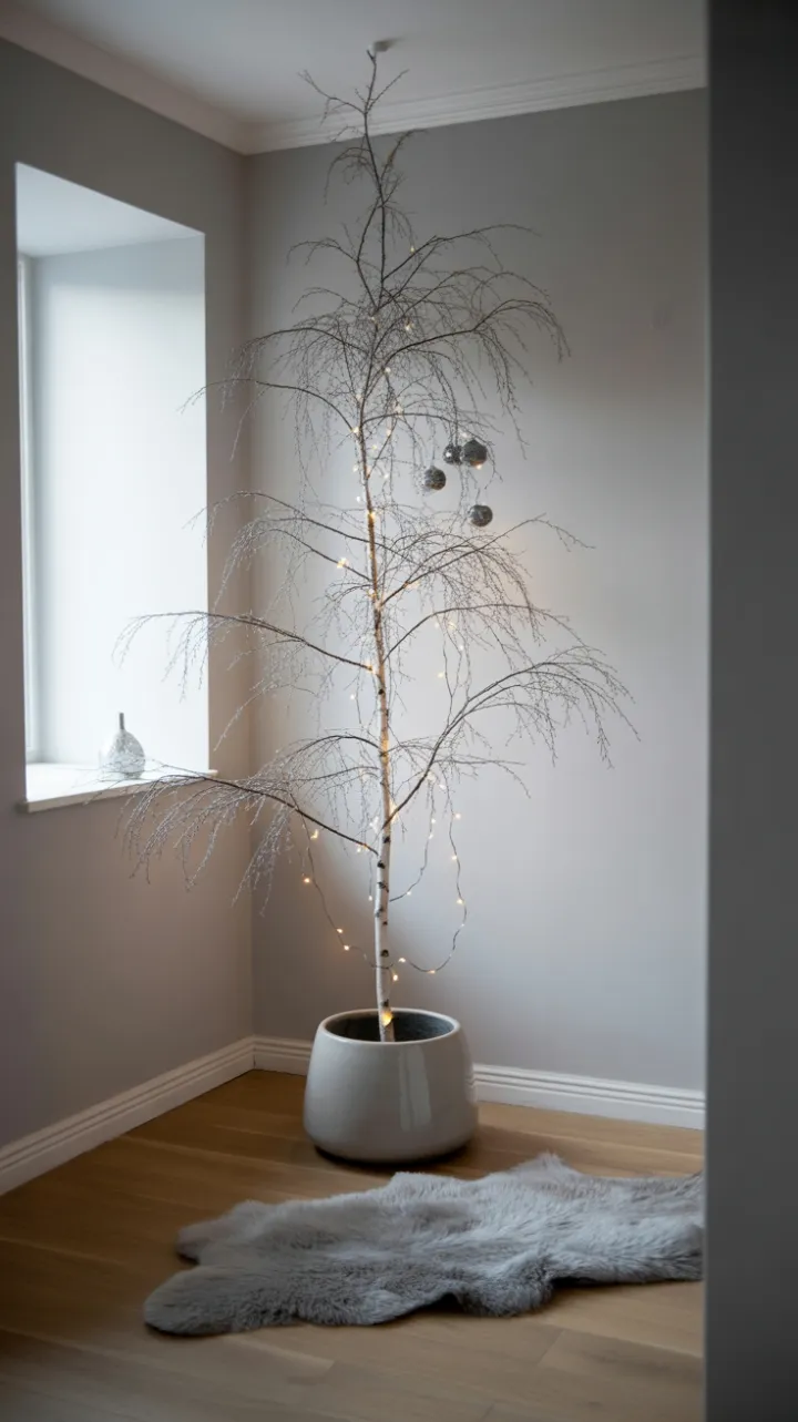 Scandinavian Serenity Birch in Soft Light