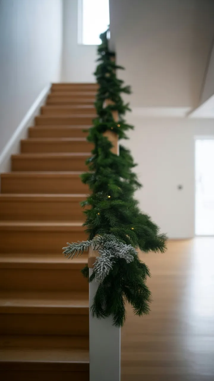 Evergreen Grace on a Scandinavian Stair