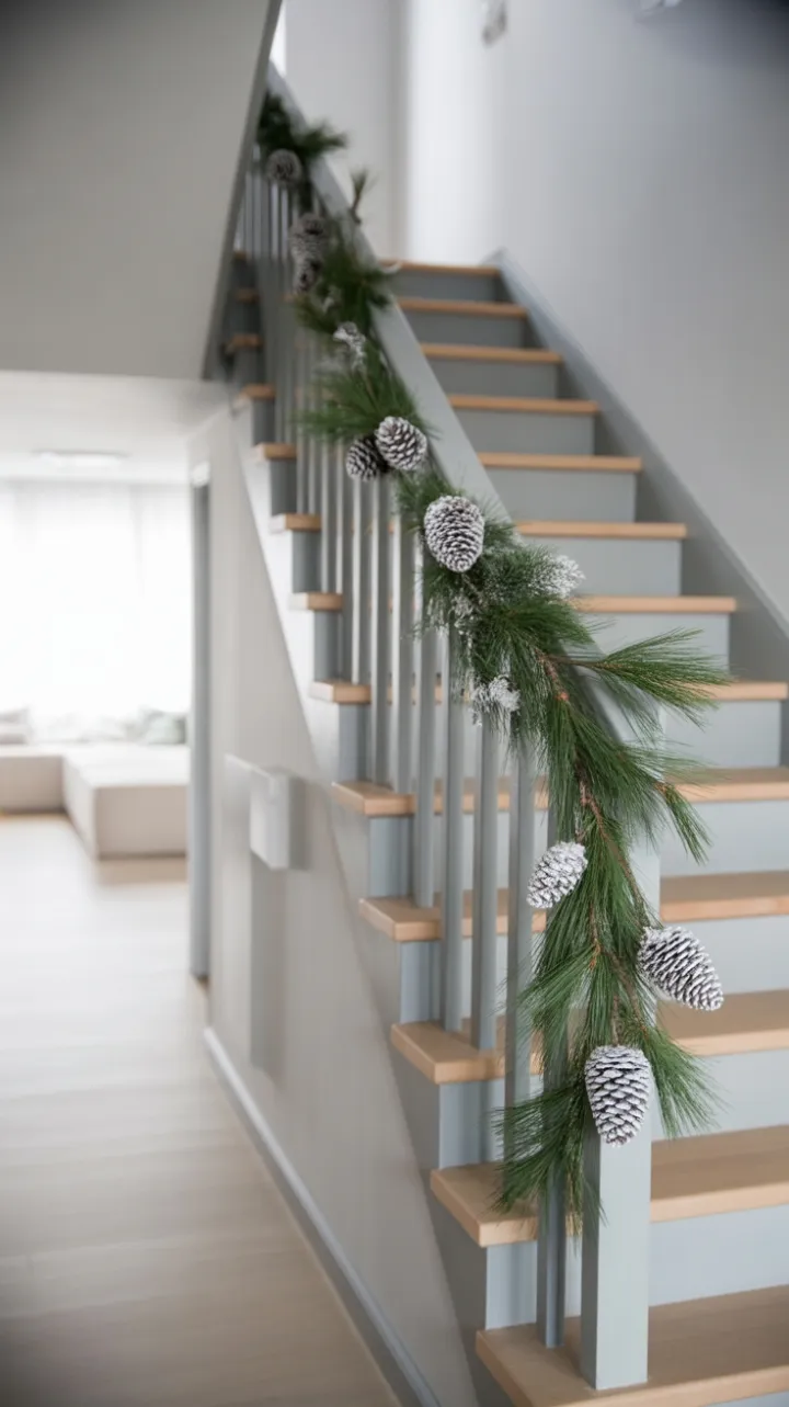 Whispered Winter on a Scandi Staircase
