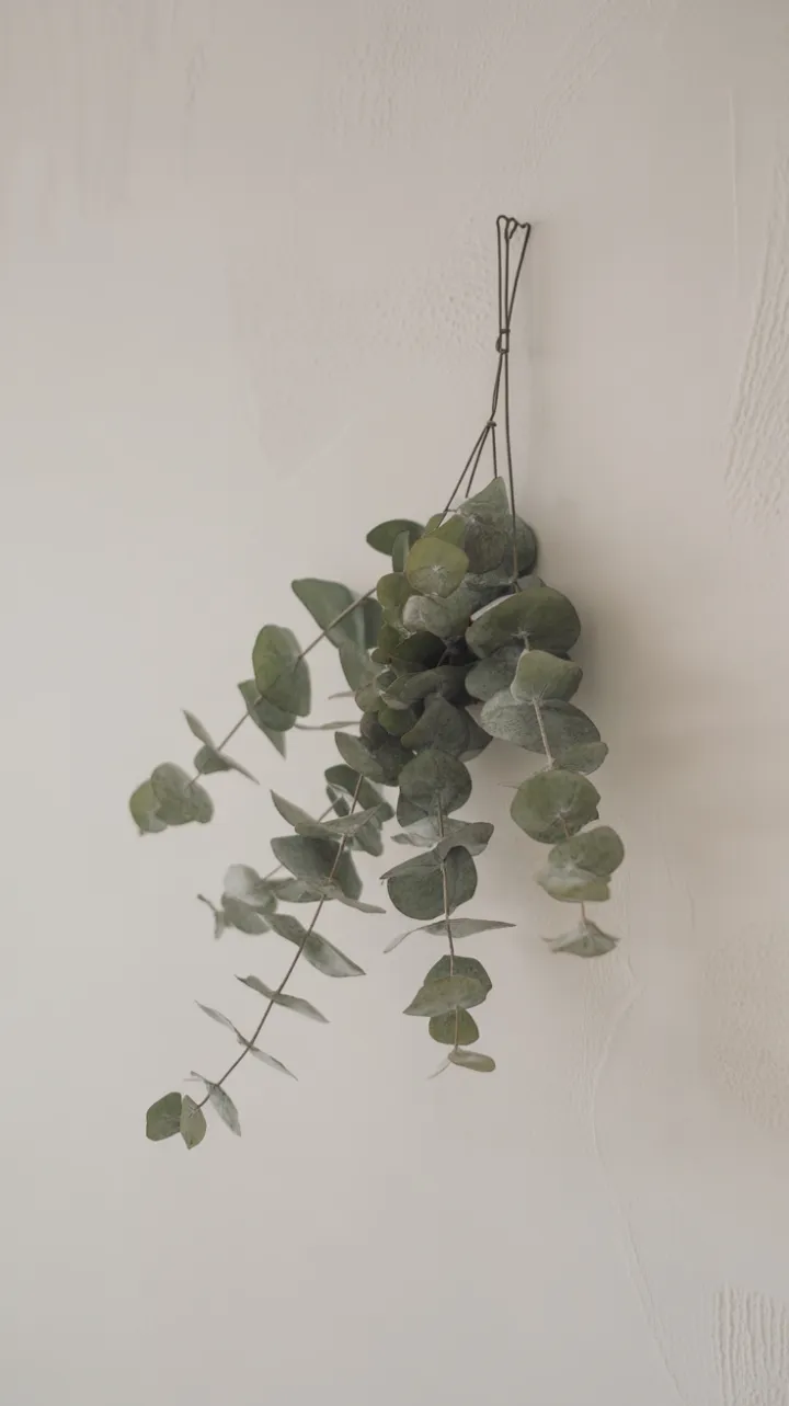 Silvery Eucalyptus in Quiet Light