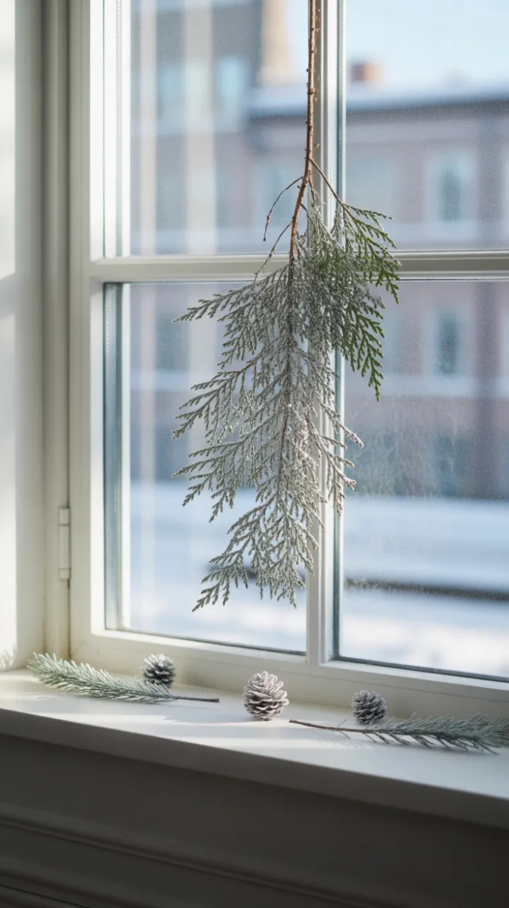 Frosted Evergreen Elegance