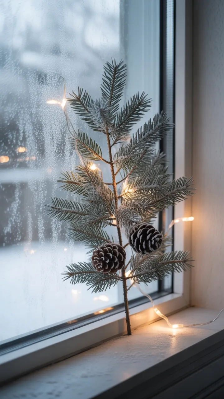 Winter Whisper on the Windowsill