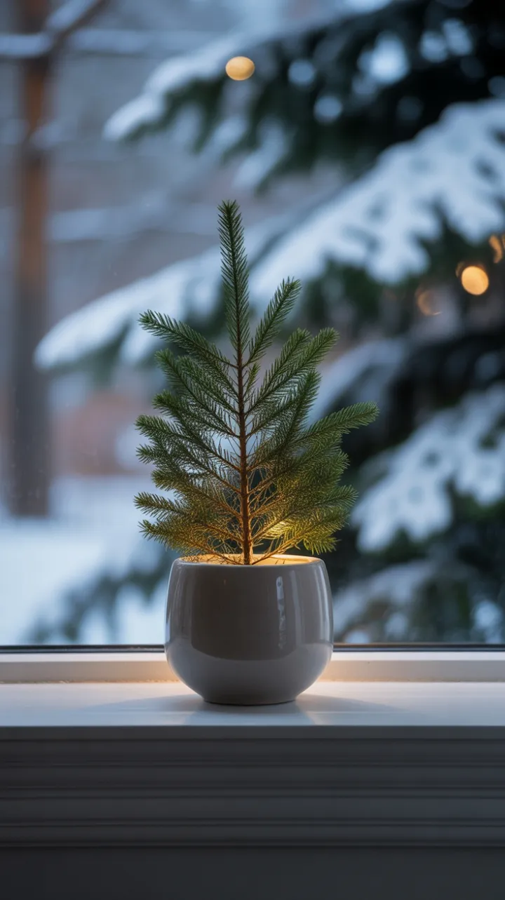 Dusk and Evergreen Elegance
