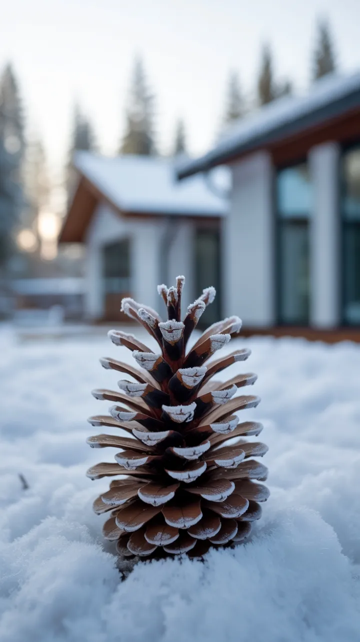 Frosted Pinecone, Nordic Calm