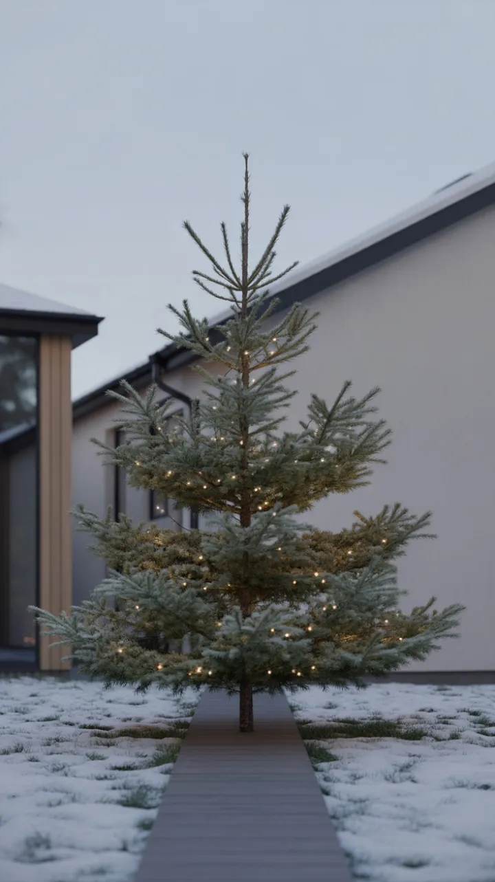 Frosted Minimalism on a Scandinavian Lawn
