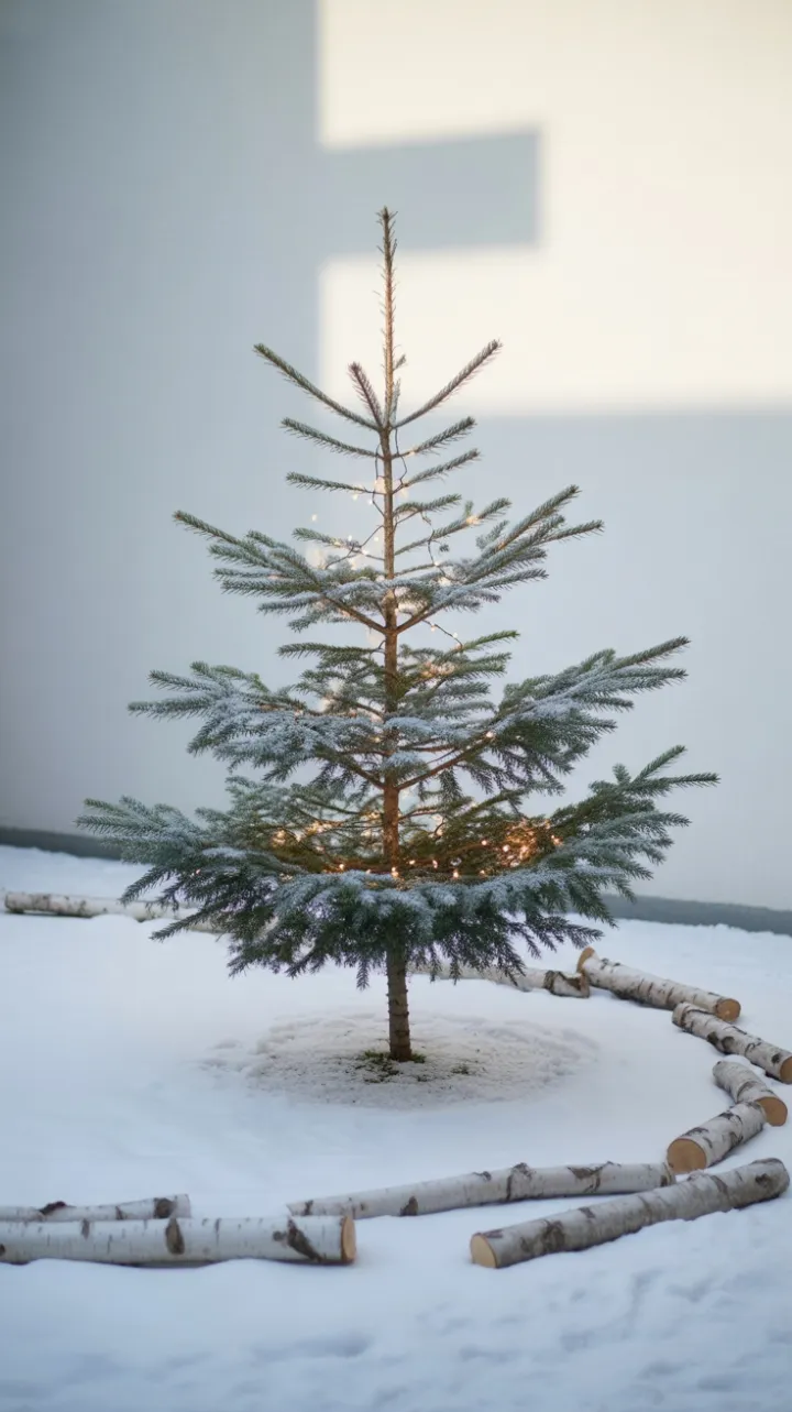 Frosted Simplicity Scandinavian Holiday