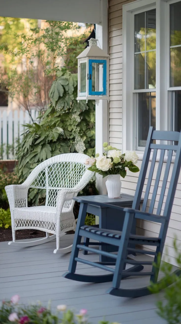 Transform Your Small Back Porch with Affordable Spring Style