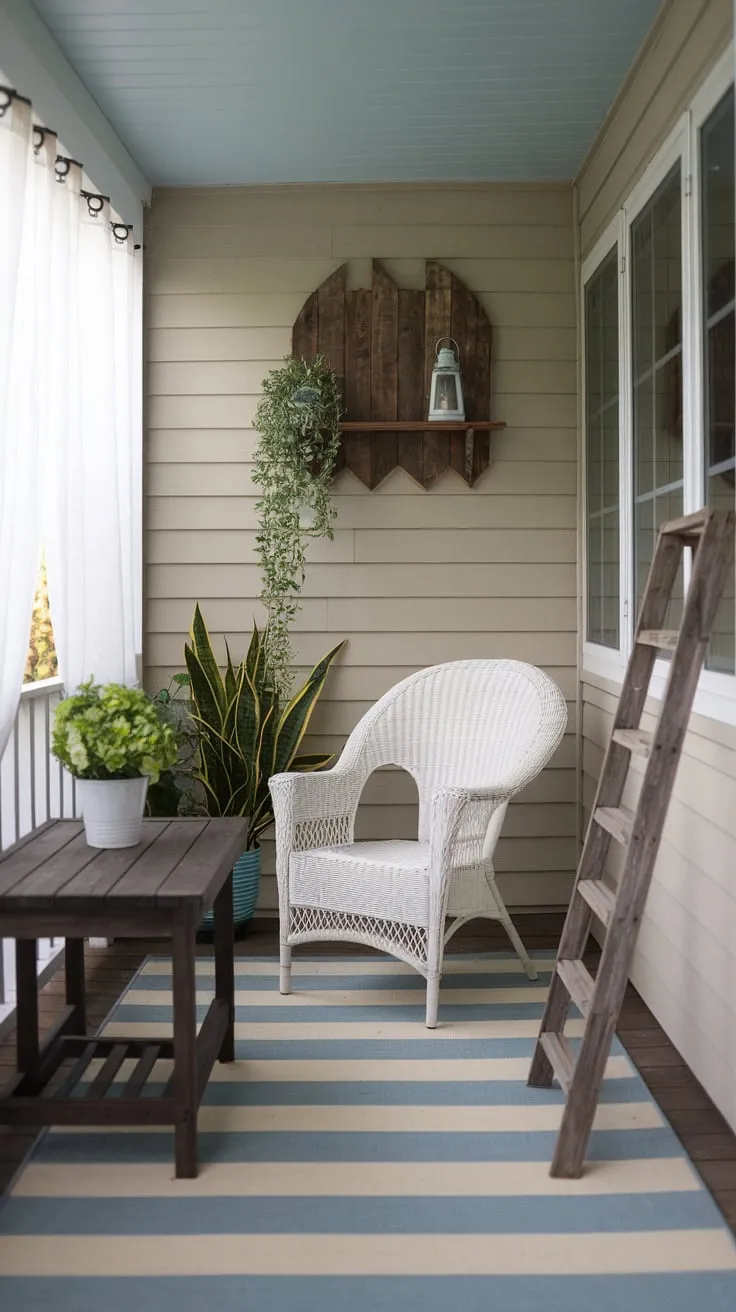 Budget-Friendly Charm for a Cozy Back Porch
