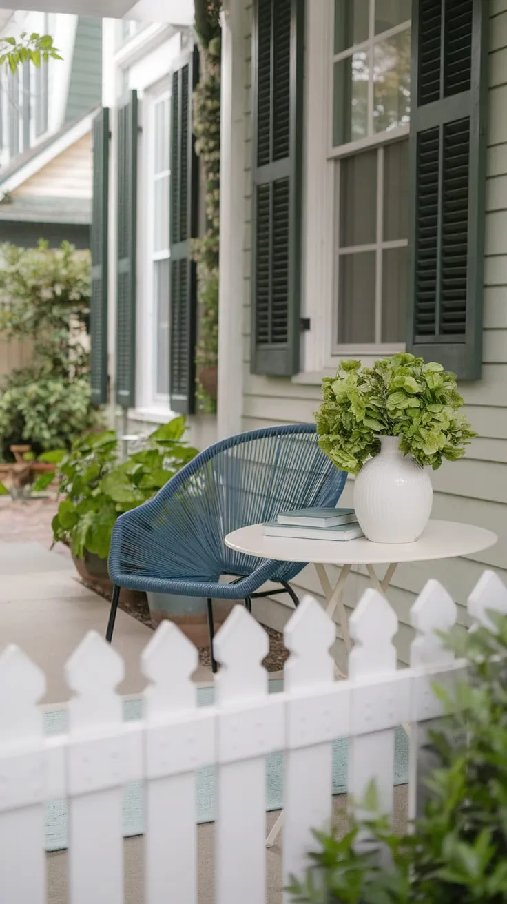 Cozy Retreat: Small Back Porch Bliss