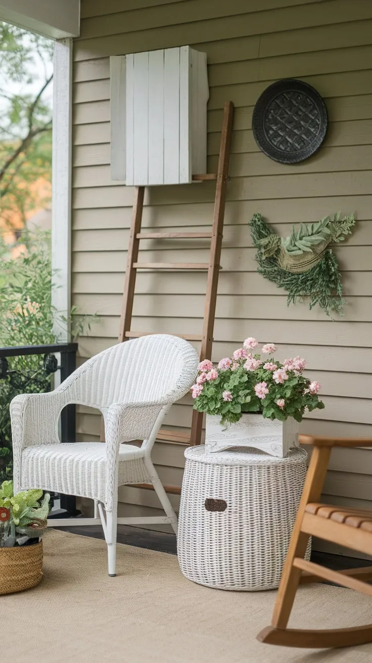 Transform Your Small Back Porch with Affordable Style