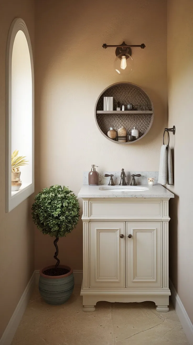 Transforming a small bathroom into a tranquil retreat: This small bathroom renovation showcases smart bathroom design and a beautiful small bathroom interior.