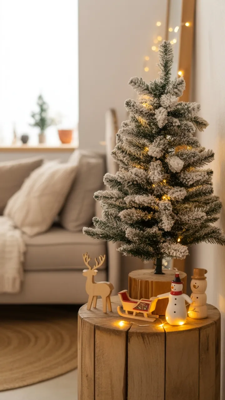 Cozy Corner of Rustic Holiday Charm