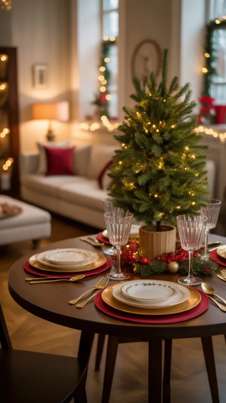 Small Space, Big Cheer — A Cozy Christmas Dinner for Two