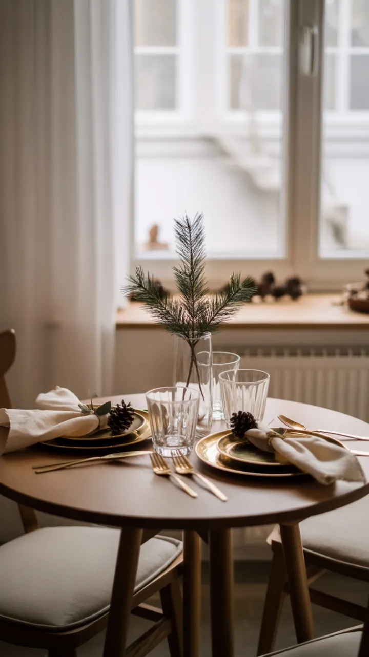 A Quiet Winter Table for Two