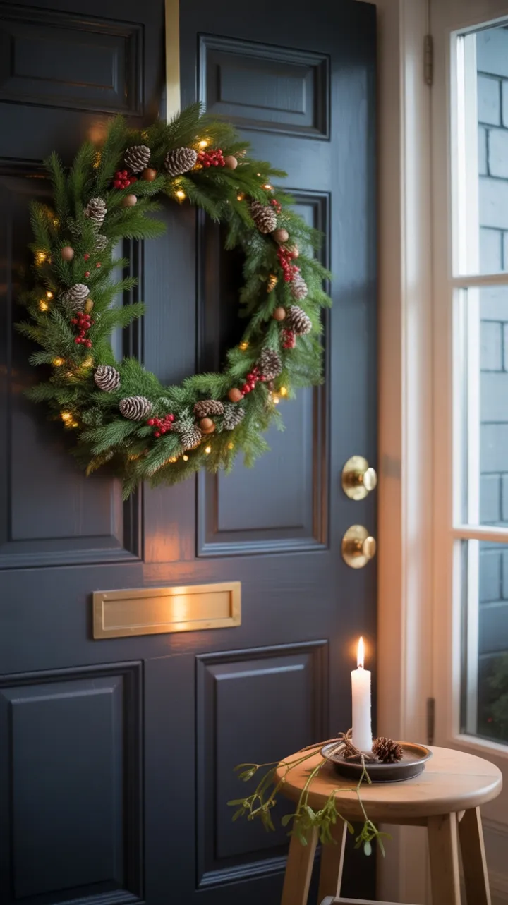 A Warm Welcome in Pine and Berry
