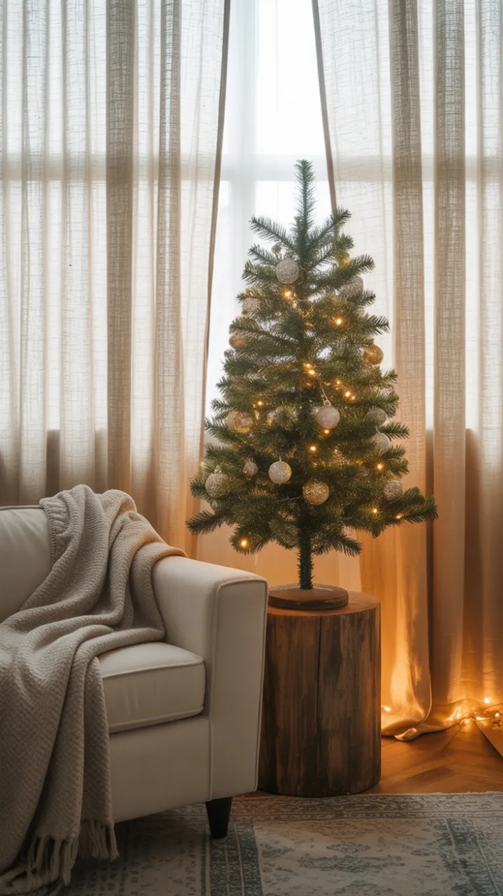 Cozy Holiday Nook for Small-Space Living