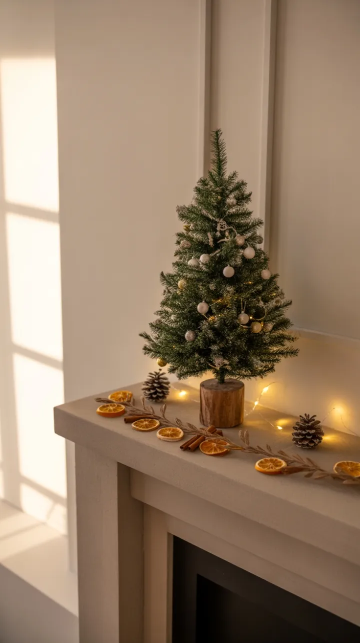 Quiet Holiday Hearth Dressed in Citrus and Spice