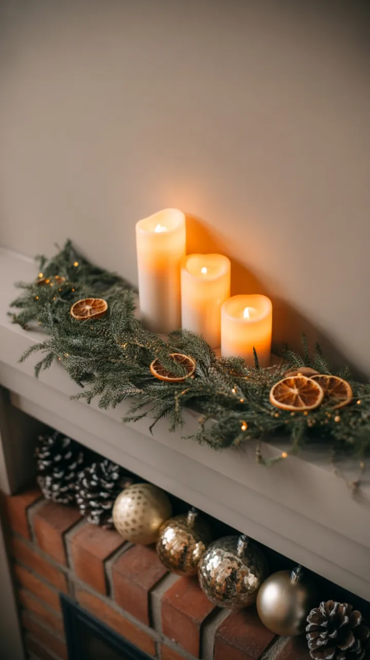 Hearthside Minimalism With Rustic Holiday Glow