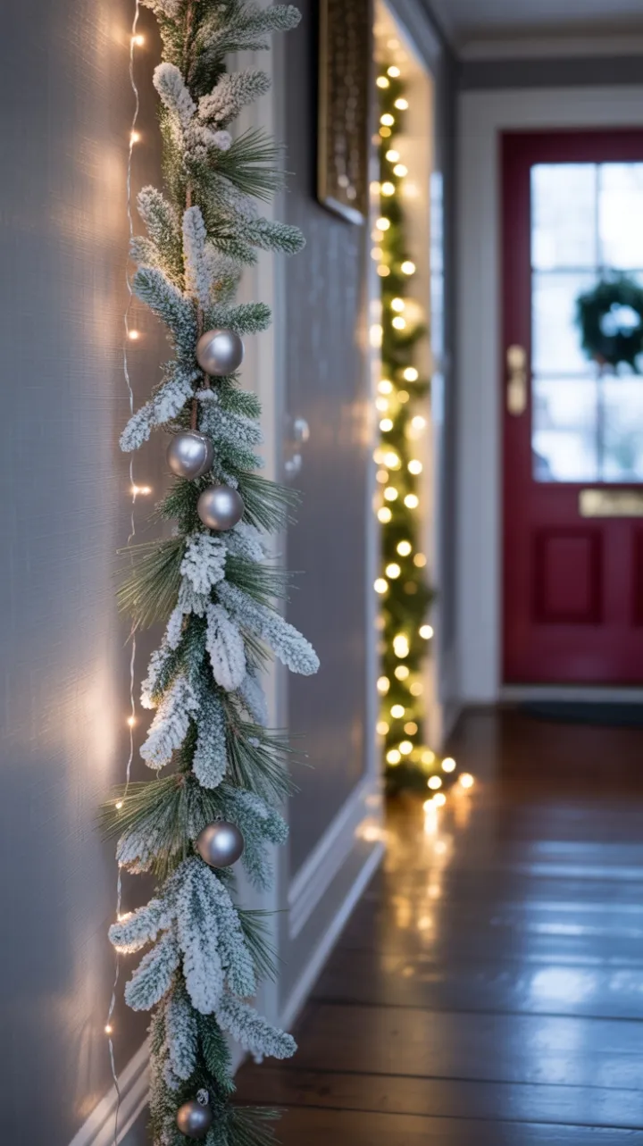 Frosted Garland, Warm Welcome