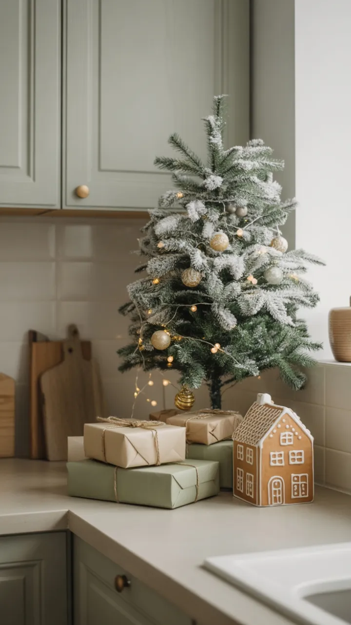 Countertop Christmas in Quiet Minimalism