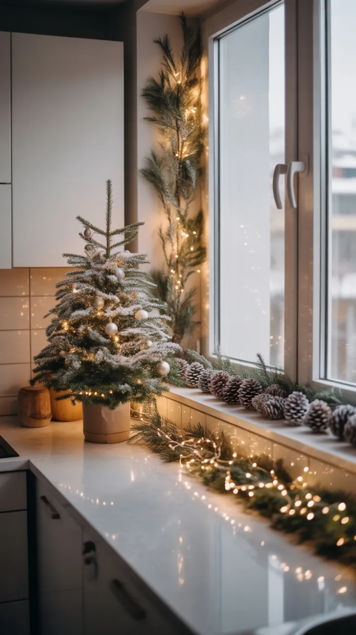Petite Kitchen Holiday Glow