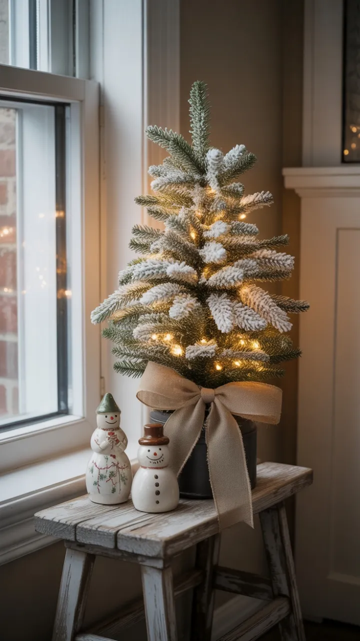Miniature Holiday Welcome