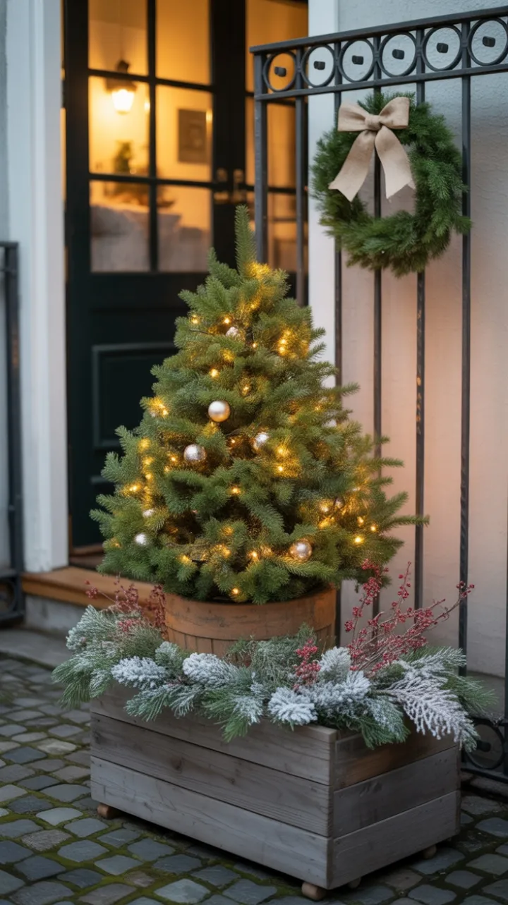 Pocket-Sized Holiday Haven on a Cobblestone Path
