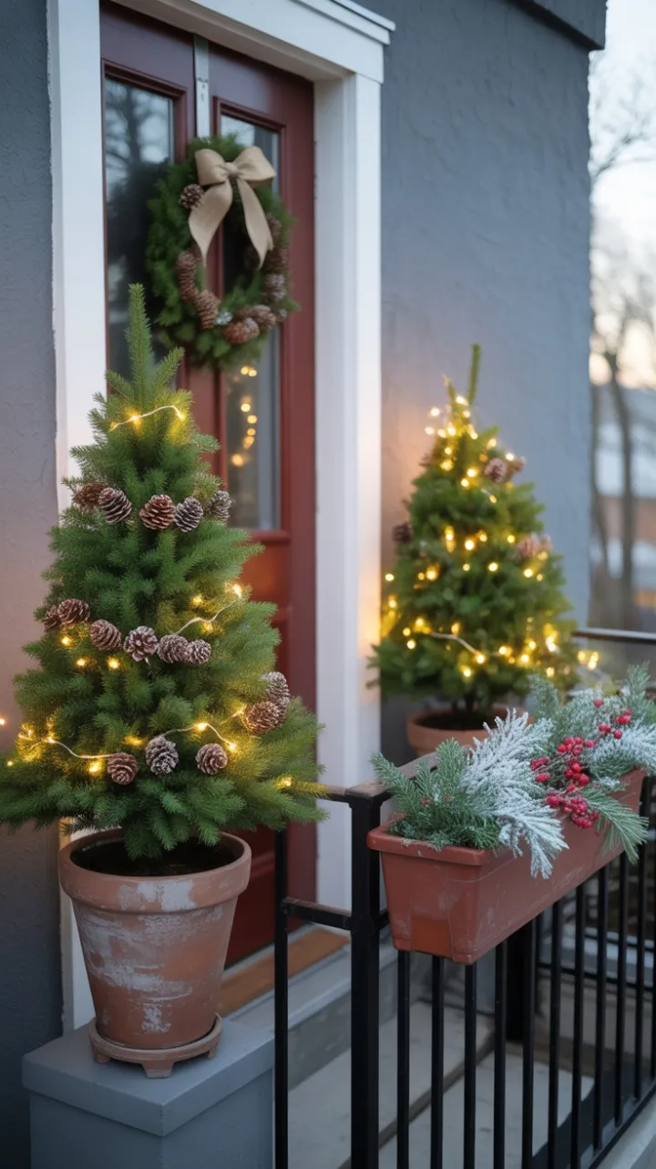 Terracotta Trees and Twilight Cheer