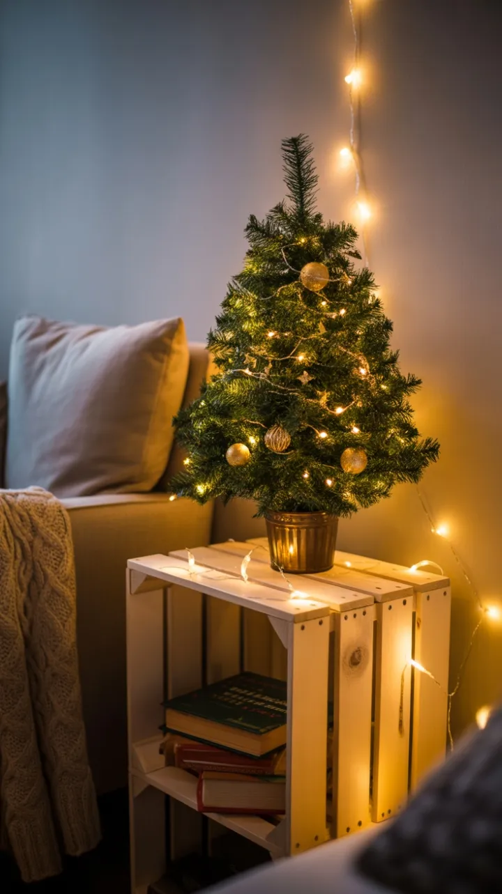 Cozy Corner with Miniature Holiday Charm