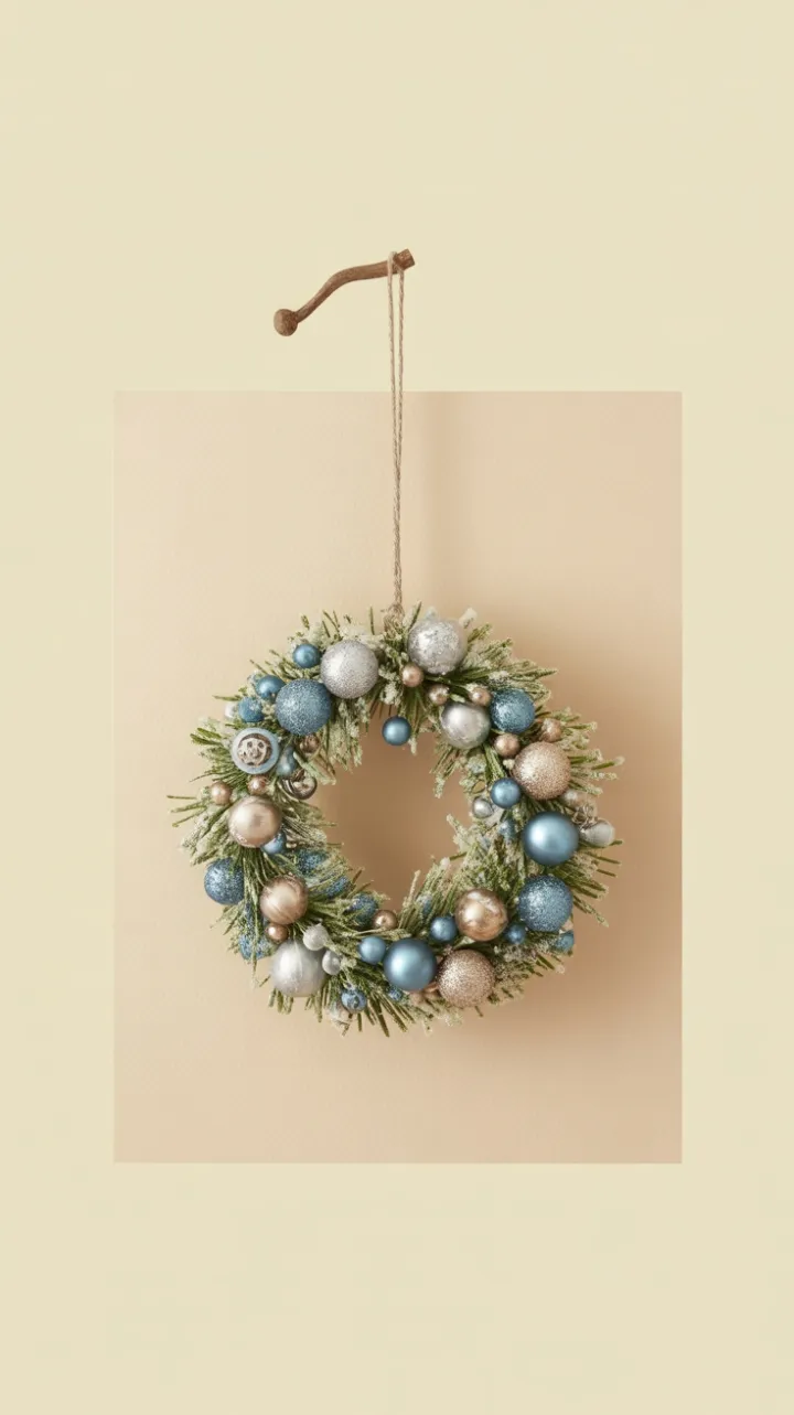 Tiny Wreath, Timeless Holiday Charm