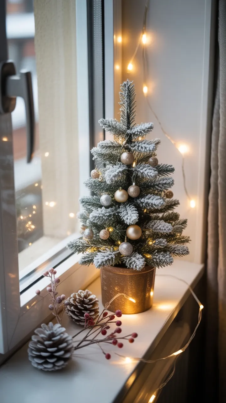 Windowsill Winter Wonderland