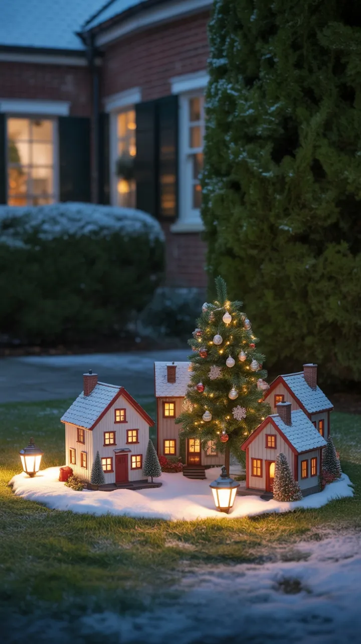 Tiny Cottages, Grand Holiday Glow