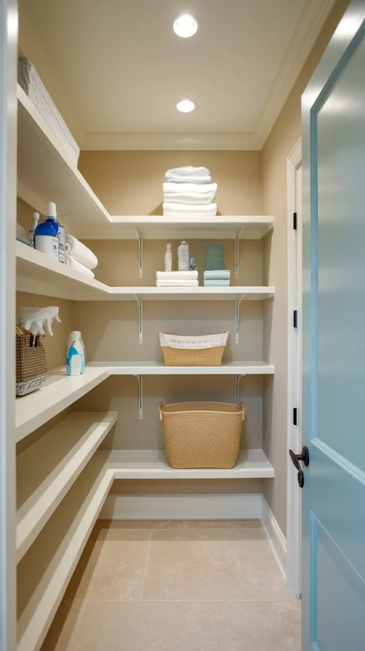 Elevate Your Laundry Game with Stylish Shelving Solutions