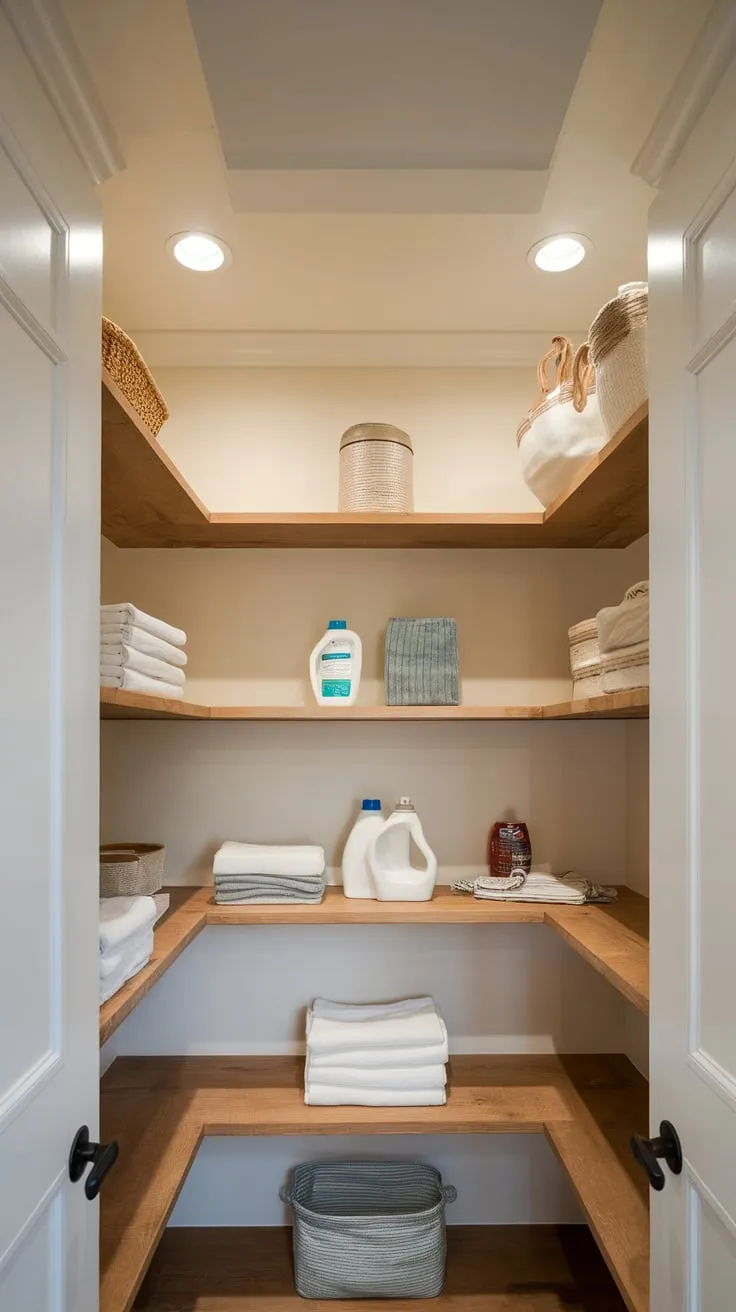 Transform Clutter into Chic Organization with Thoughtful Shelving Design