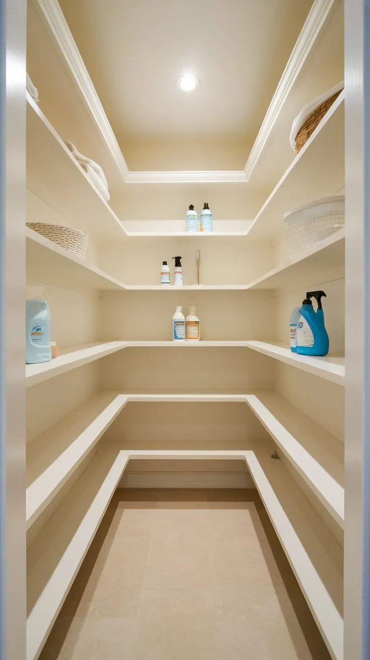 Transform Your Laundry Space with Chic Shelving Options