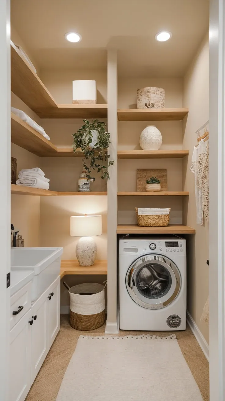 Elevate Your Laundry Game with Stylish Shelving Solutions