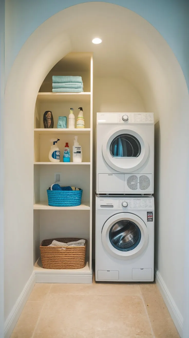 Laundry Nook: A Minimalist's Melody