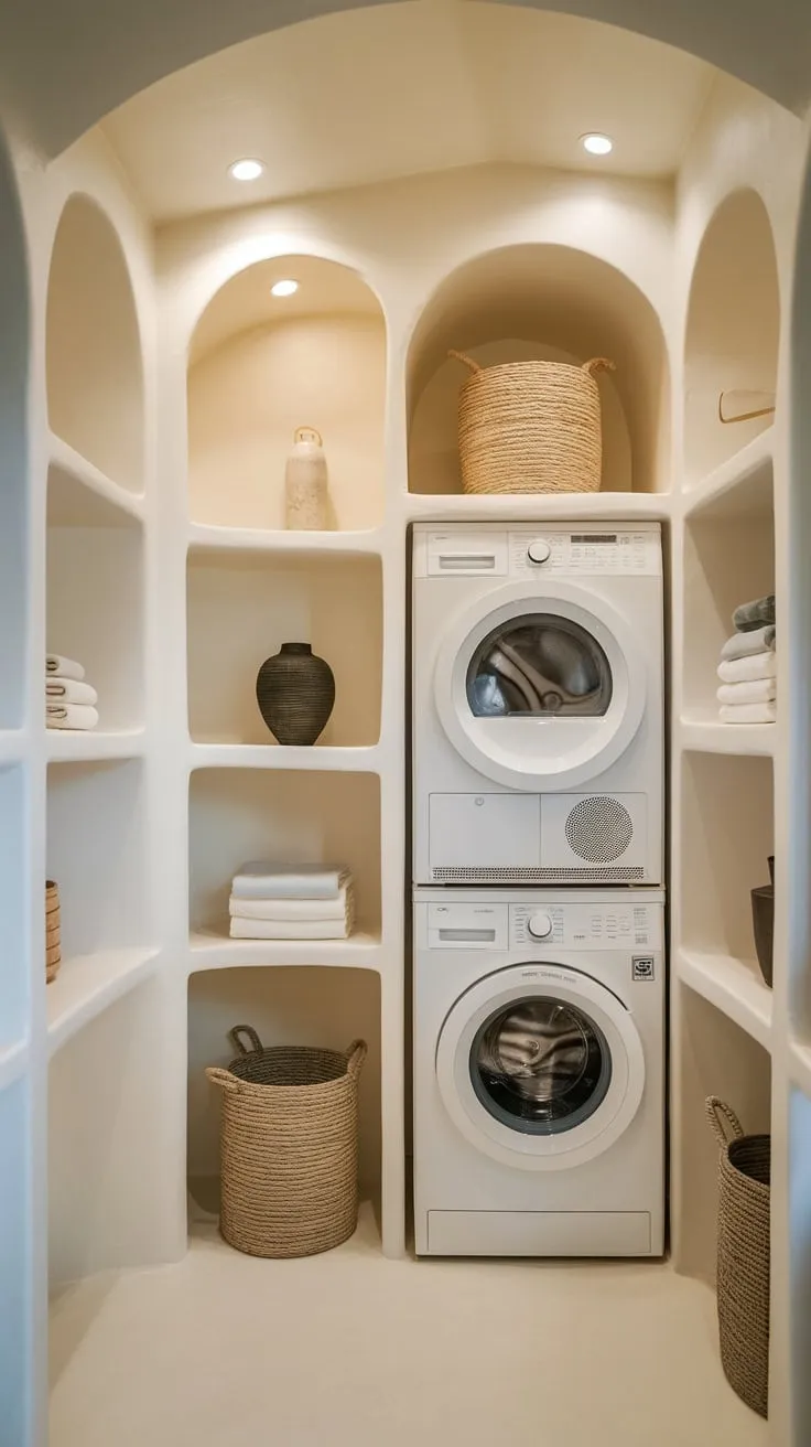 Chic Laundry Solutions: Transforming Small Spaces into Elegant Utility Havens