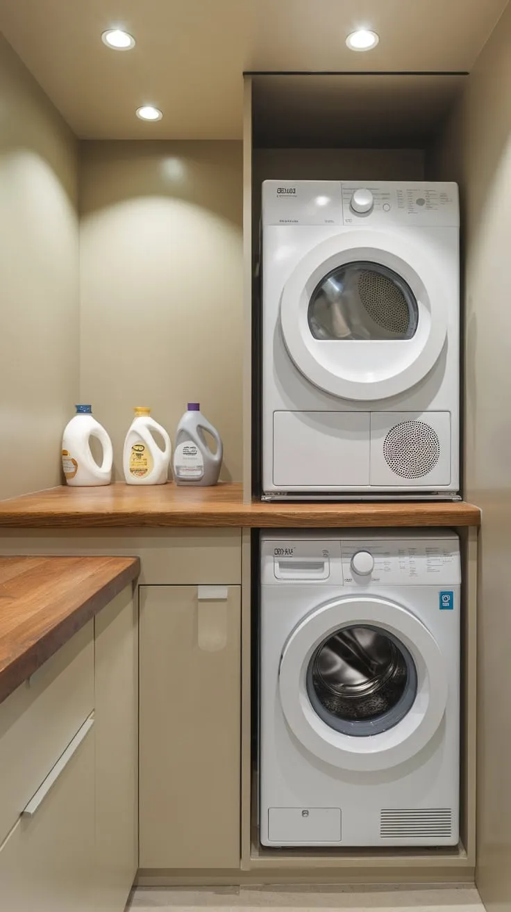 Efficient Elegance: Maximizing Space for Your Laundry