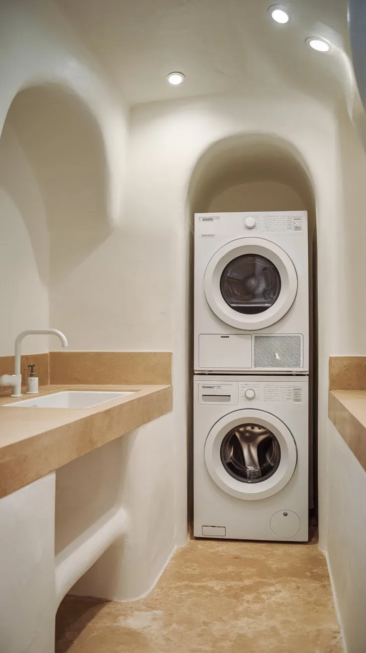 Effortless Elegance: The Intersection of Functionality and Minimalism in Laundry Spaces