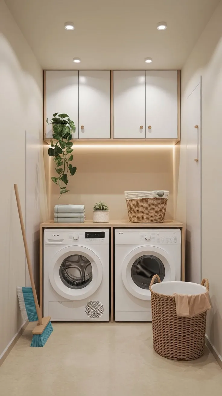 Laundry Nook: A Symphony of Space
