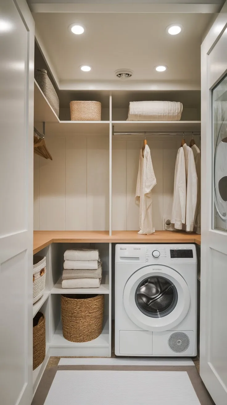 Laundry Alchemy: Crafting Space and Style in Every Fold