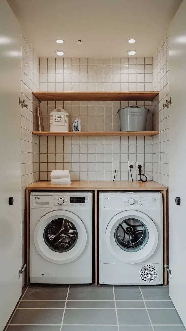 Serene Simplicity: Revamp Your Laundry Room into a Minimalist Oasis