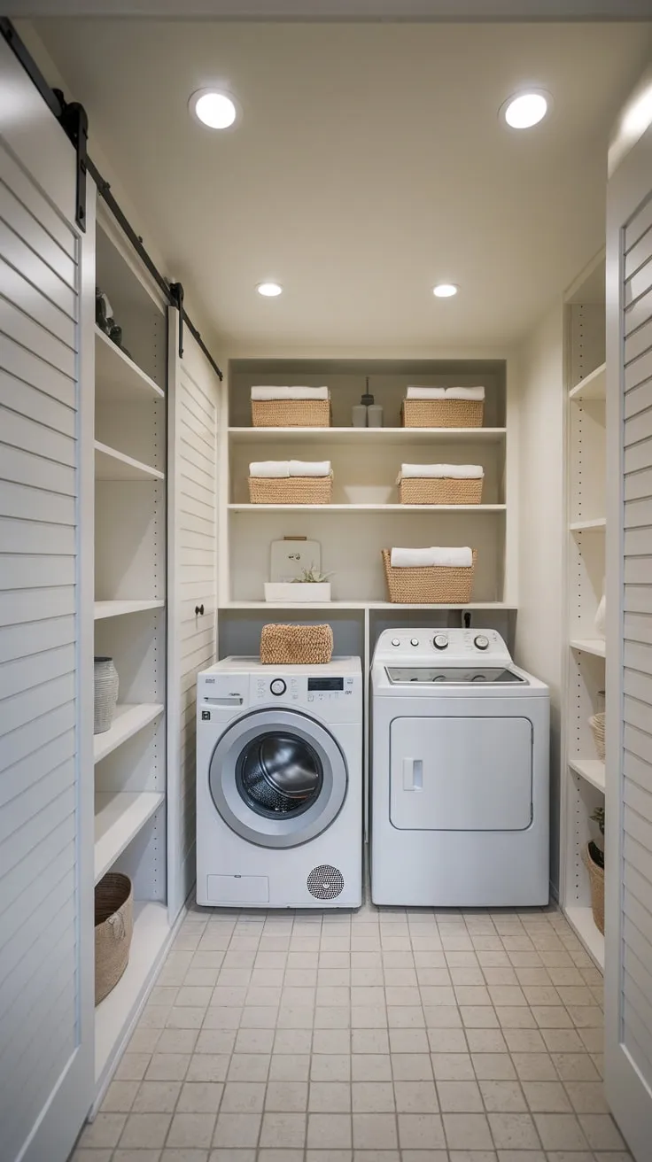 Elevate Your Space: Smart Storage for a Tidy Laundry Retreat