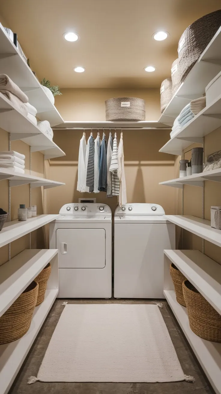 Orderly Oasis: Mastering the Art of Laundry Space