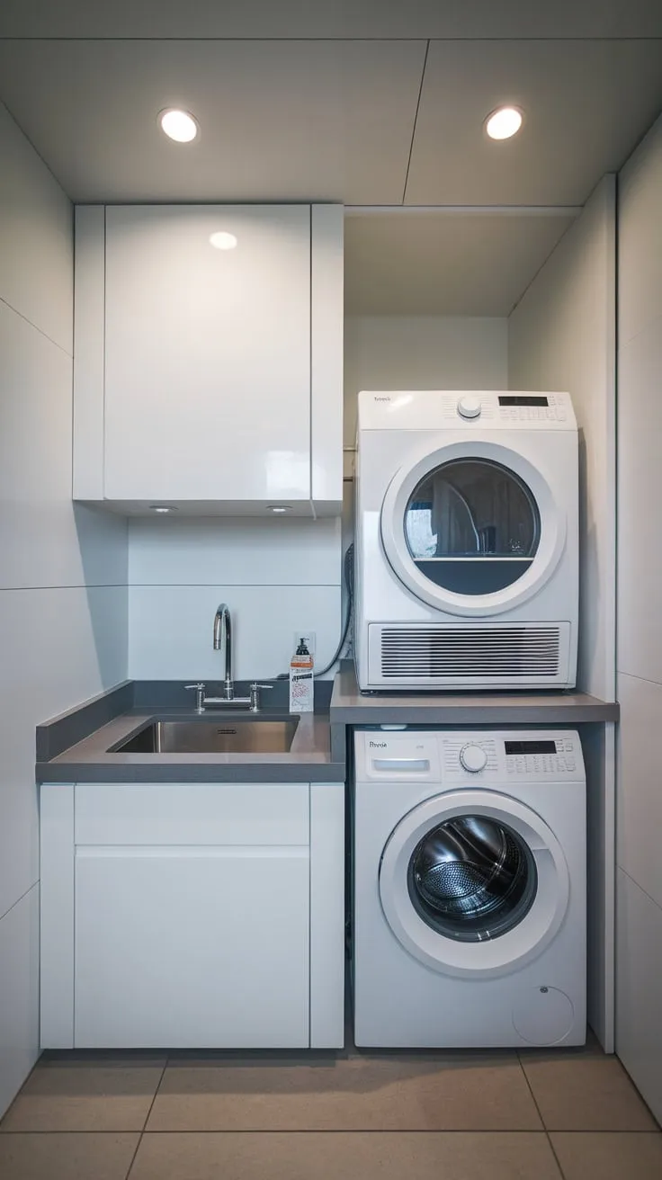 Effortless Elegance: Creating a Serene Laundry Retreat